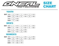 Oneal RMX Motocross MX Boots Black White [11] -Motorcycle Parts Store 03471 c