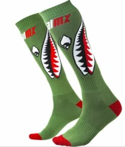 Oneal Pro Bomber Youth MX Motocross Socks Green
