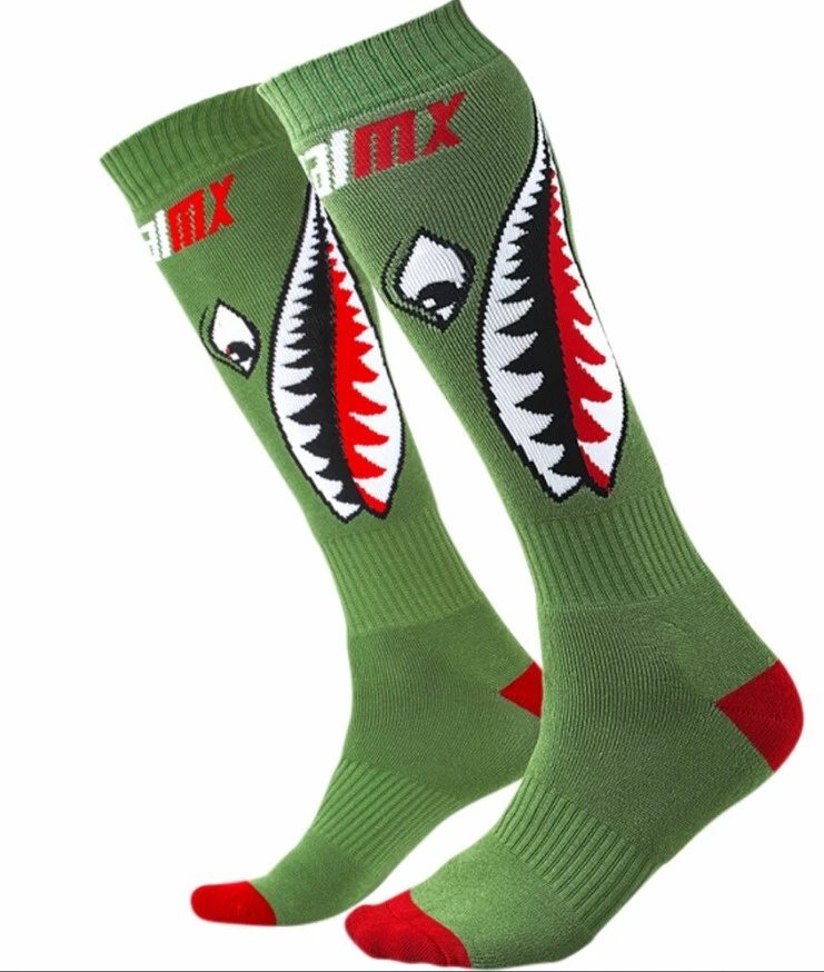 Oneal Pro Bomber Youth MX Motocross Socks Green 1 Oneal Pro Bomber Youth MX Motocross Socks Green