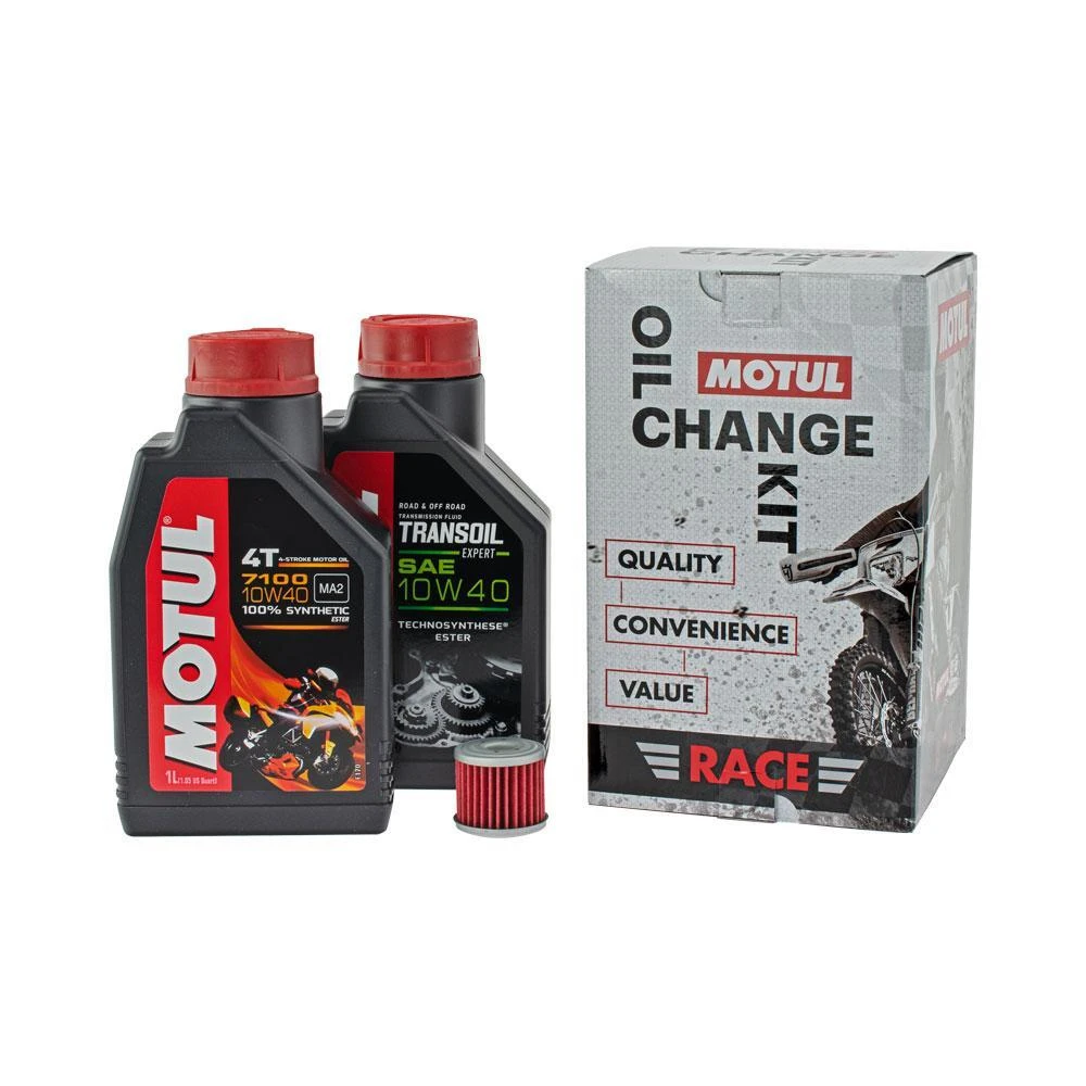 Motul Motorcycle Race Oil Change Kit Fits Honda CRF 1 Motul Motorcycle Race Oil Change Kit Fits Honda CRF