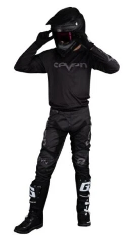 Seven Vox Staple Black Motocross Youth Pants [Size: Y26] -Motorcycle Parts Store 2330057 001 Y 2