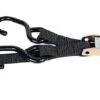 Oneal Heavy Duty Motorcycle Tie Downs Handlebar Loop Strap & Hook Black 1"