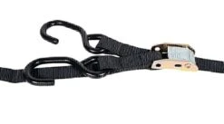 Oneal Heavy Duty Motorcycle Tie Downs Handlebar Loop Strap & Hook Black 1"