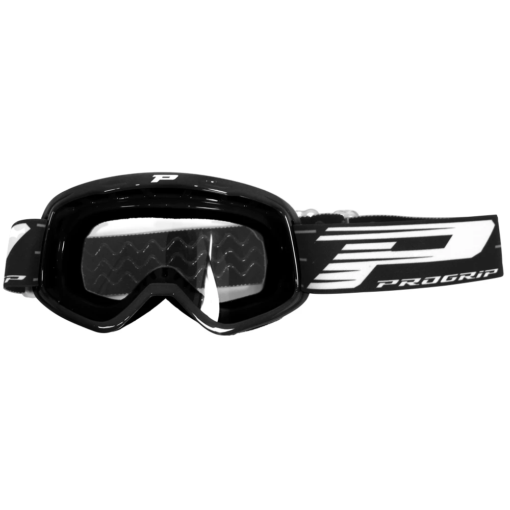 Progrip 3101 Black Kids Goggles With Clear Lens 1 Progrip 3101 Black Kids Goggles With Clear Lens