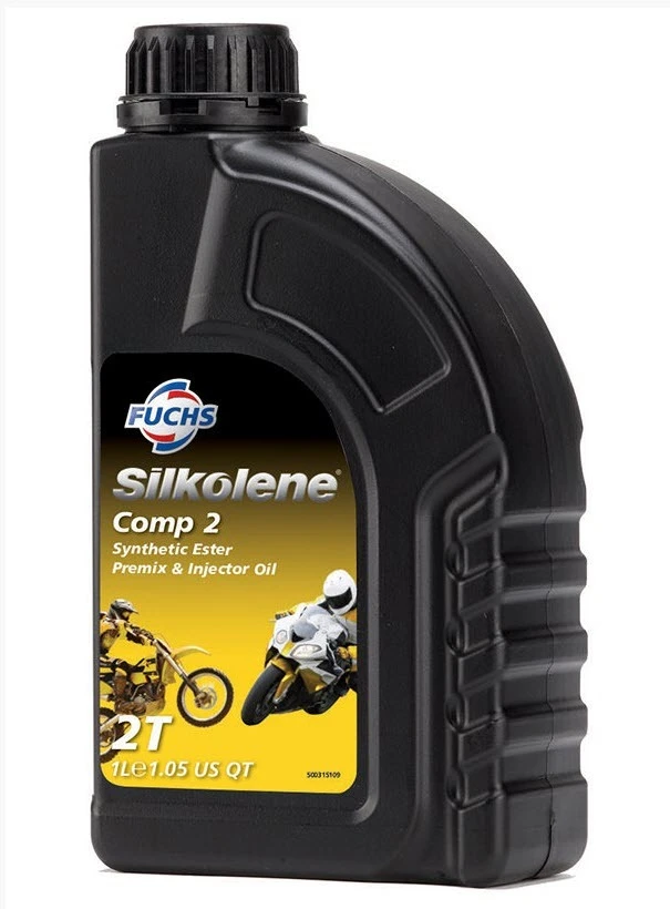 Silkolene Comp 2 Motorcycle 2-Stroke Oil 1Litre 1 Silkolene Comp 2 Motorcycle 2-Stroke Oil 1Litre