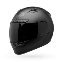 Bell Qualifier Blackout Deluxe Matte Black Road Helmet Large -Motorcycle Parts Store 7093141 c 1