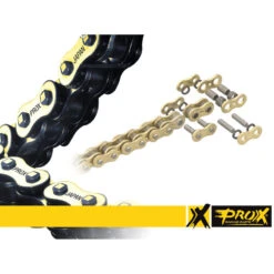 Pro-X 520 Heavy Duty Gold X-Ring Drive Chain 3 Pro-X 520 Heavy Duty Gold X-Ring Drive Chain -Motorcycle Parts Store 80.07.RC520120XCG 168 1