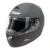 Nitro N802 Uno Full Face Motorcycle Road Helmet Satin Black L