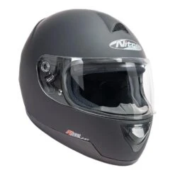 Nitro N802 Uno Full Face Motorcycle Road Helmet Satin Black L -Motorcycle Parts Store 85 300 09 4