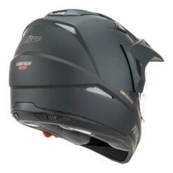 Nitro MX670 UNO DVS Dual Purpose Adventure Helmet Satin Black [Size: L] -Motorcycle Parts Store 85 601 c 2