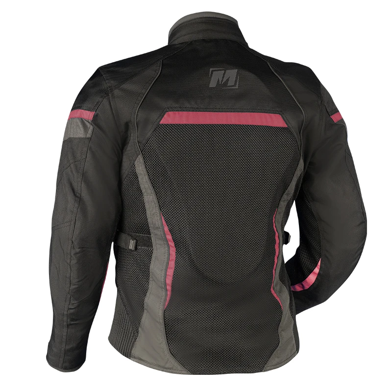 Motodry Clio Ladies Motorcycle Jacket Black Magenta 22 2 Motodry Clio Ladies Motorcycle Jacket Black Magenta 22 - Image 2