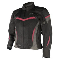Motodry Clio Ladies Motorcycle Jacket Black Magenta 22