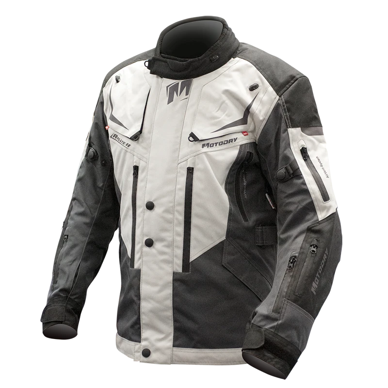Motodry Rallye 2 Motorcycle Jacket Black Grey 4XL 1 Motodry Rallye 2 Motorcycle Jacket Black Grey 4XL