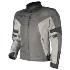 Motodry Sapphire Ladies Motorcycle Jacket Grey Silver 26