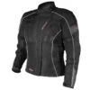 Motodry Siena Ladies Motorcycle Jacket Black Magenta 24