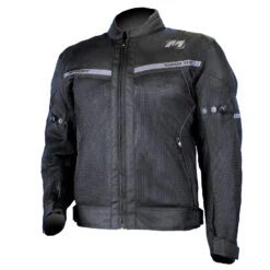 Motodry Summer Vented Motorcycle Jacket Black L