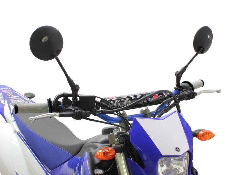 DRC Folding Off Road Mirror Black Left 2 DRC Folding Off Road Mirror Black Left - Image 2