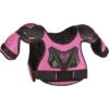 Fox Peewee Titan Roost Deflector MX Armour Black/Pink S/M