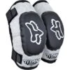 Fox Peewee Titan Elbow Guards M/L Black/Silver M/L