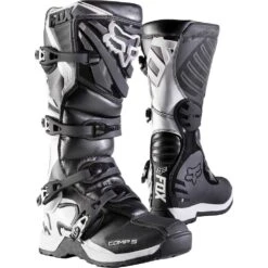Fox Comp 5Y Youth Kids MX Motocross Boot Black 1