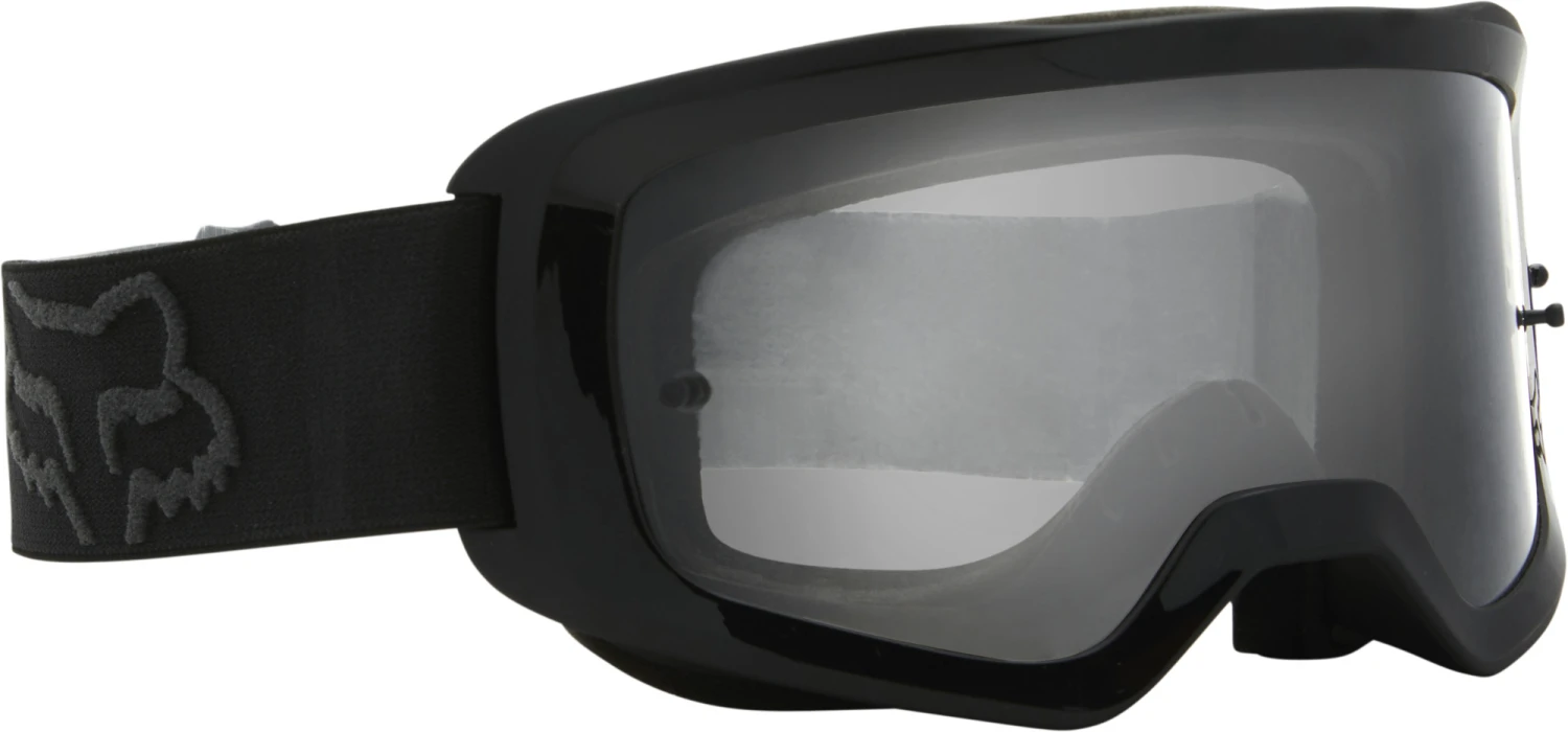 Fox MX24 Youth Main Stray MX Goggles Black 2 Fox MX24 Youth Main Stray MX Goggles Black - Image 2
