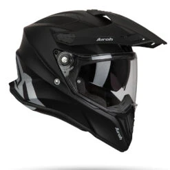 Airoh Commander Solid Adventure Motorcycle Helmet Matt Black XXL -Motorcycle Parts Store HACOM007 2