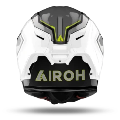 Airoh GP550-S Rush Road Motorcycle Helmet White Yellow Gloss L -Motorcycle Parts Store HAGPF555 2