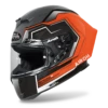 Airoh GP550-S Rush Road Motorcycle Helmet Orange Fluro Matt L