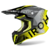Airoh Twist 2.0 Bit Off Road Motorcycle Helmet Yellow Gloss XXL