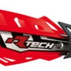 - Racetech Flex Ventred Red MX Hand Guards Motocross Handguards