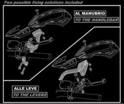 - Racetech Flex Ventred Red MX Hand Guards Motocross Handguards -Motorcycle Parts Store KITPMFLRS00 0 2