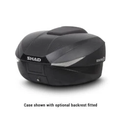 Shad SH58X Universal Expandable Motorcycle Top Box 58L Black