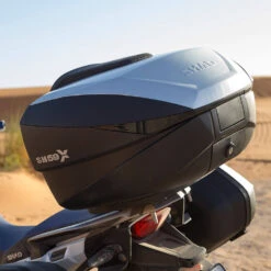 Shad SH59X Universal Expandable Motorcycle Top Box 59L Black -Motorcycle Parts Store LSC D0B59100 2