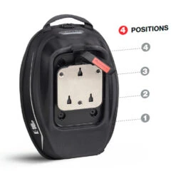 Shad E16P Universal Motorcycle Tank Bag 11/15L Black -Motorcycle Parts Store LSL X0SE16 3