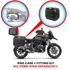 Shad TR36L Motorcycle Pannier Alloy Black Left Case Only -Motorcycle Parts Store LST D0TR36100LB 4