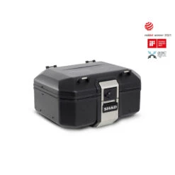 Shad TR37 Universal Motorcycle Top Box Alloy Black 37L
