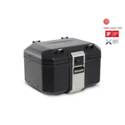 Shad TR48 Universal Motorcycle Top Box Alloy Black 48L