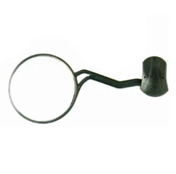 Mcs Folding Motorcycle Mirror 4 Inch - Left Hand