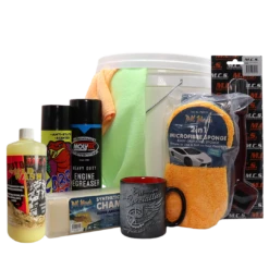 Moto Gold Premium Motorcycle Detailing Bucket - 10 Piece Kit