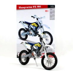 Husqvarna FE501 Maisto Assembly Line Diy Kit Toy Motorcycle Model 1:12 9 Husqvarna FE501 Maisto Assembly Line Diy Kit Toy Motorcycle Model 1:12 -Motorcycle Parts Store MOD338 3