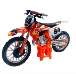 Maisto Red Bull KTM450 SX-F Jeff Herlings No. 84 KTM Toy Motocross MX Model 1:18