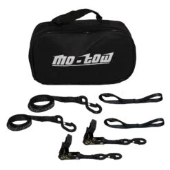 Mo-Tow Ratchet Tie Down Straps Motorcycle Black Tie Downs -Motorcycle Parts Store MTSTRAP 7