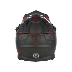 Oneal 2023 Glitch Motocross MX Helmet Black Grey [Size: XXL] -Motorcycle Parts Store ON02001 2