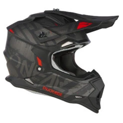 Oneal 2023 Glitch Motocross MX Helmet Black Grey [Size: XXL]
