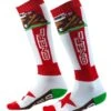 Oneal Pro California MX Motocross Socks Red/Green