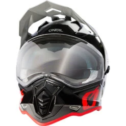 Oneal Sierra 23 Adventure MX Helmet Black Grey Red [Size: L] -Motorcycle Parts Store ON081801 c 2
