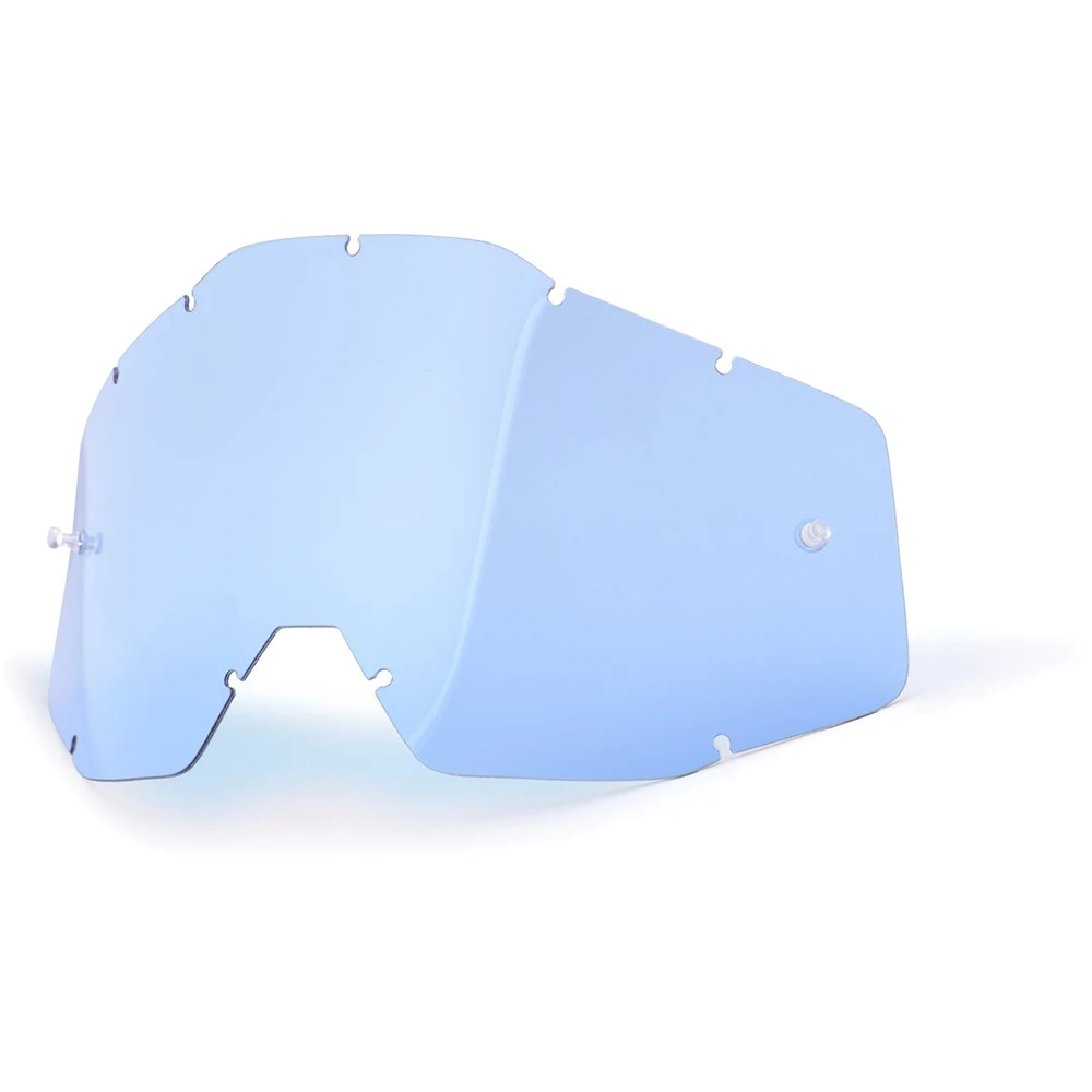 100% Percent Blue Anti Fog Motocross MX Lens 1 100% Percent Blue Anti Fog Motocross MX Lens