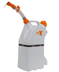 Racetech Racing 15L Fuel Can With Hose Orange