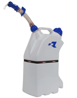Racetech Racing 15L Fuel Can With Hose Blue