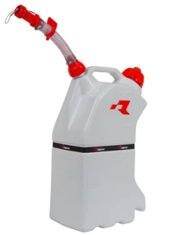 Racetech Racing 15L Fuel Can With Hose Red